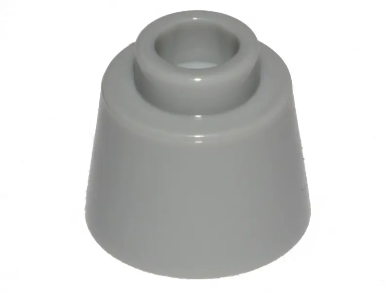 Light Bluish Gray Cone 1 1/6 x 1 1/6 x 2/3 (Fez)