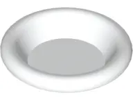 White Minifigure, Utensil Dish 3 x 3