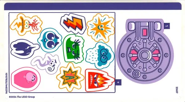 Sticker Sheet for Set 43248 - (10107825/6482296)