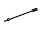 Dark Blue Bar  12L with 1 x 2 Plate End Solid Studs and 1 x 1 Round Plate End