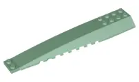 Sand Green Wedge 16 x 4 Triple Curved with Reinforcements