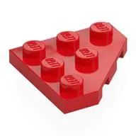 CORNER PLATE 45 DEG. 3X3