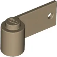 Dark Tan Door 1 x 3 x 1 Right