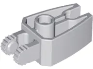 Light Bluish Gray Hinge 1 x 3 Locking with 2 Fingers and Claw End