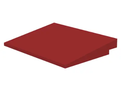 Dark Red Slope 10 6 x 8