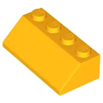 Bright Light Orange Slope 45 2 x 4