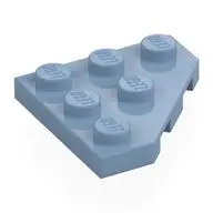CORNER PLATE 45 DEG. 3X3