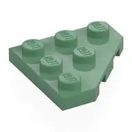 CORNER PLATE 45 DEG. 3X3