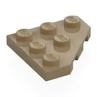 CORNER PLATE 45 DEG. 3X3