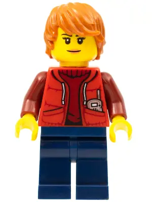 Deep Sea Submariner Female, Dark Orange Hair