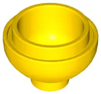 Yellow Brick, Round 2 x 2 Dome Bottom
