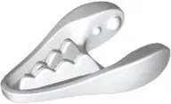White Dinosaur Jaw Lower Small