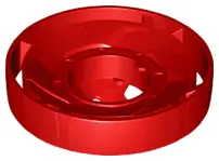 Red Propeller 1 Blade Solid 10 Diameter (Ninjago Spinjitzu Rotor)