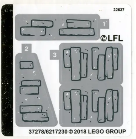 Sticker Sheet for Set 75200 - (37278/6217230)