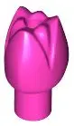 Pink Plant Flower Tulip with Bar and Small Pin Hole