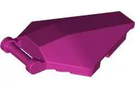 Magenta Windscreen 6 x 4 x 1 Hexagonal with Bar Handle