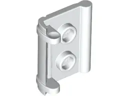 White Minifigure, Utensil Book Binding with 2 Studs