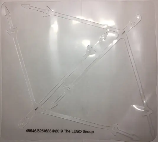Plastic Sheet for Sets 60208 and 60210 - (48546/6251623)