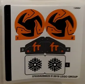 Sticker Sheet for Set 70672 - (57035/6268025)