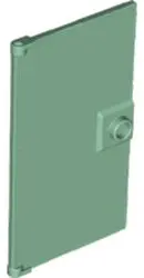 Sand Green Door 1 x 4 x 6 with Stud Handle