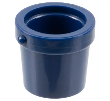 Dark Blue Minifigure, Utensil Bucket 1 x 1 x 1 Tapered with Handle Holders
