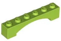 Lime Arch 1 x 6 Raised Arch