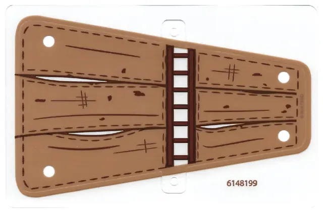 Trans-Clear Plastic Roof for Set 75148