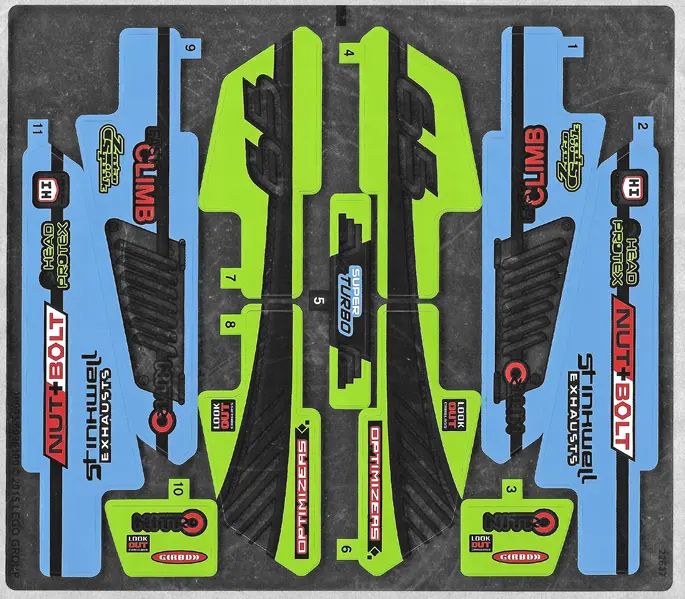 Sticker Sheet for Set 42037, Mirrored - (19093/6096190)
