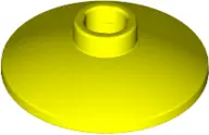 Neon Yellow Dish 2 x 2 Inverted (Radar)
