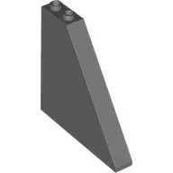 Dark Bluish Gray Slope 55 6 x 1 x 5 with Bottom Stud Holders