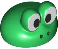 Green Large Figure Headgear, Super Mario Frog Head with White and Black Eyes Pattern (Frog Mario)