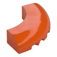 1/4 ARCH BRICK 5X5, W/ CUTOUT