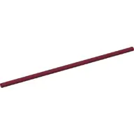 Dark Red Hose, Rigid 3mm D. 14L / 11.2cm