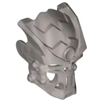 Flat Silver Bionicle Mask Skull Wide