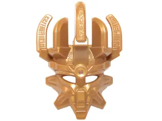 Pearl Gold Bionicle Mask of Creation