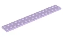 Lavender Plate 2 x 16