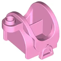 Bright Pink Friends Horse Saddle with Stirrups and Top Stud