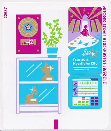 Sticker Sheet for Set 41103 - International Version - (21225/6115186)
