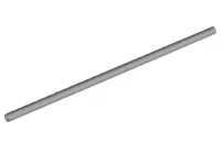 Light Bluish Gray Hose, Rigid 3mm D. 13L / 10.4cm