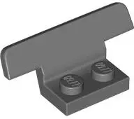 Bluish Gray Vehicle, Spoiler 1 x 4 on 1 x 2 Base