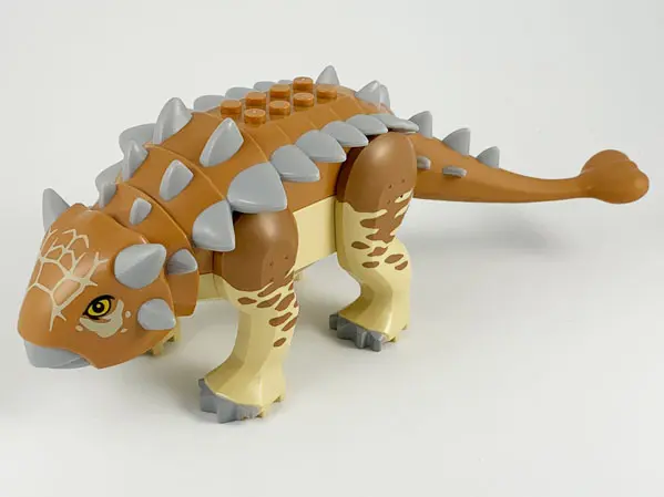 Medium Nougat Dinosaur Ankylosaurus
