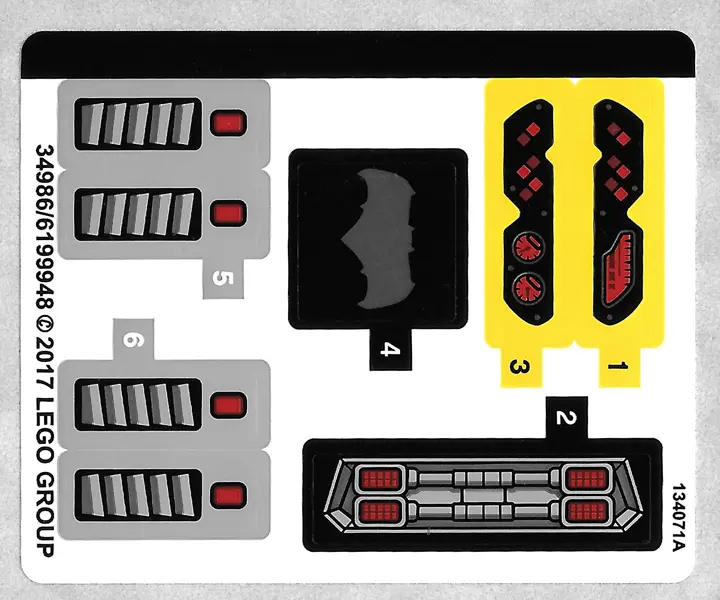 Sticker Sheet for Set 76086 - (34986/6199948)