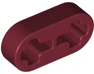 Dark Red Technic, Liftarm Thin 1 x 2 - Axle Holes