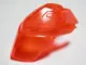 Trans-Neon Orange Hero Factory Helmet Visor with Clip