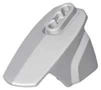 Light Bluish Gray Hero Factory Armor with Ball Joint Socket - Size 5