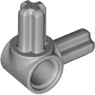 Bluish Gray Technic, Axle and Pin Connector Hub with 2 Perpendicular Axles