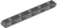 Bluish Gray Technic, Liftarm, Modified Perpendicular Holes Thick 1 x 11