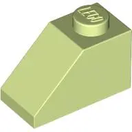 Yellowish Green Slope 45 2 x 1
