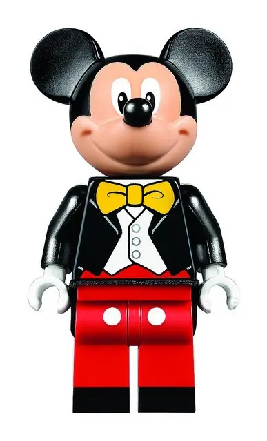 Mickey Mouse - Black Tuxedo Jacket, Yellow Bow Tie