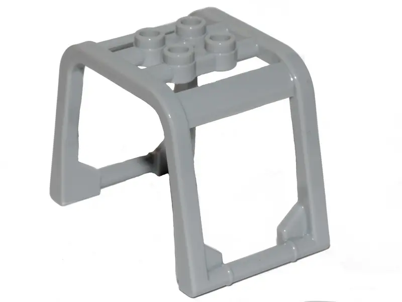 Light Bluish Gray Windscreen 6 x 4 x 3 1/3 Roll Cage